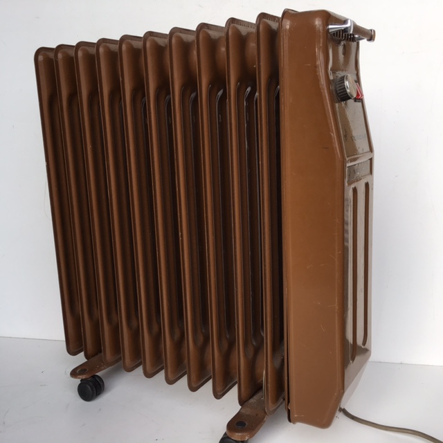 RADIATOR, Brown Metal Vulcan Heater